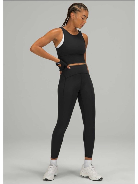 lululemon athletica Pants - Lululemon Power Thru High Rise Tight 25"
Black 2